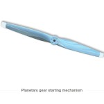 NEW DLE200 Power Umbrella Gasoline Engine Dual Cylinder Two Stroke Natural Air Cooled Star High Efficiency Stability UAV